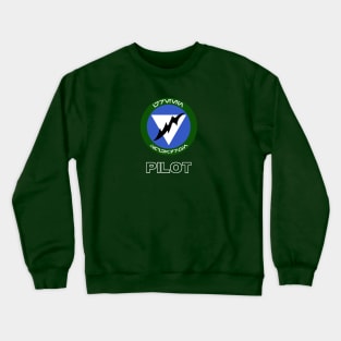 Green Squadron - Pilot Crewneck Sweatshirt